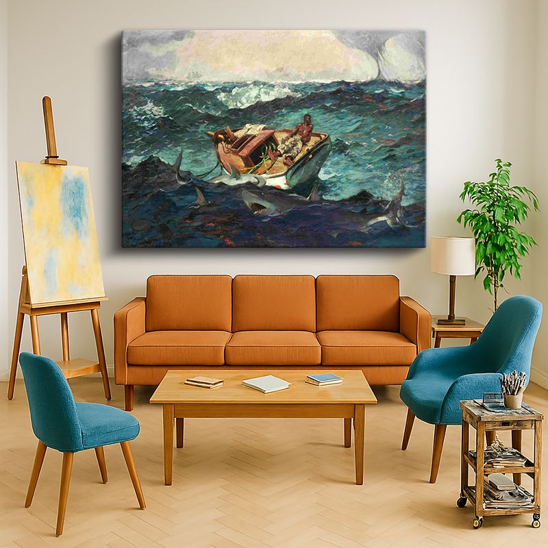 Ressam Kanvas Tablo 1079